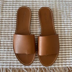 MADEWELL BOARDWALK POST SLIDE SANDAL - SIZE 8.5